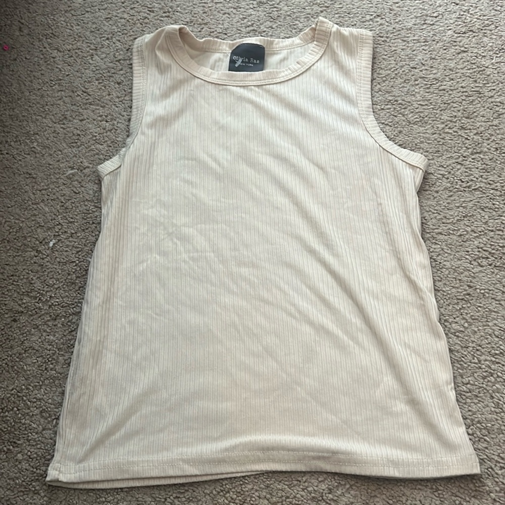 Olivia Tae cami tank xs in tan
